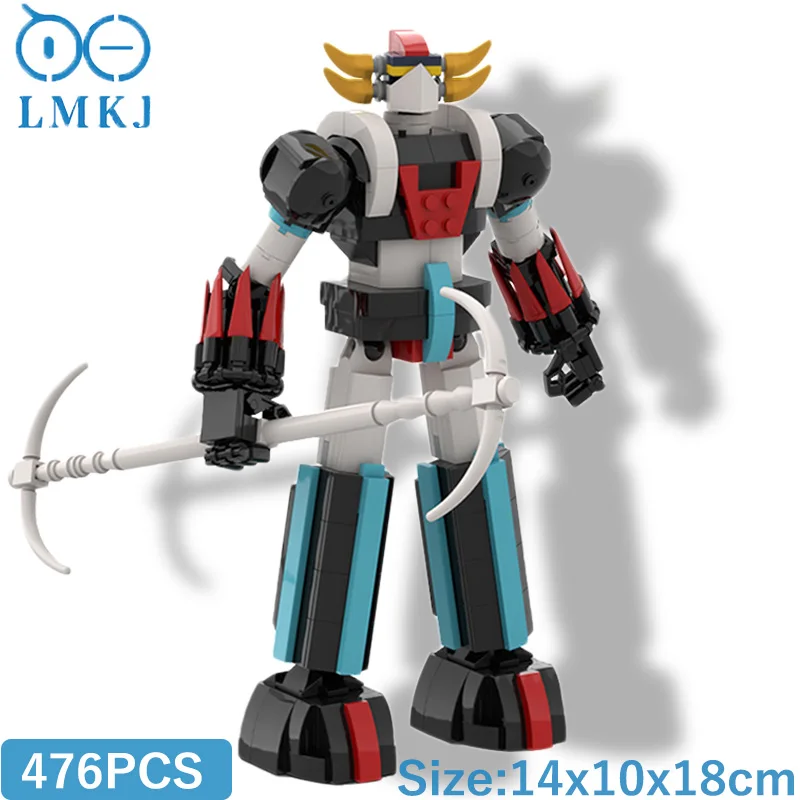 Конструктор Moc-goldorзаостренная серия роботов Mecha, украшение для фигурок, мини-модель, строительные блоки, кирпичи для детей, игрушки, подарки
Конструктор Moc-goldorзаостренная серия роботов Mecha, украшение для фигурок, мини-модель, строительные блоки, кирпичи для детей, игрушки, подарки