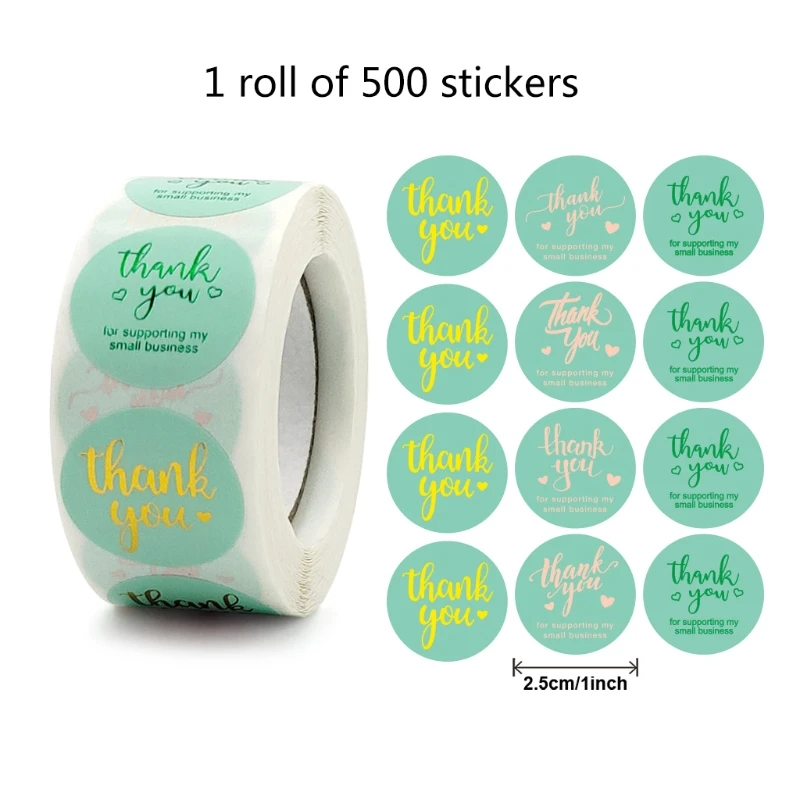 500 Pcs/1 Roll Green Thank You Label Stickers Decor Craft Per Roll Stationery Adhesive Sealing Baking Paper Stickers
500 Pcs/1 Roll Green Thank You Label Stickers Decor Craft Per Roll Stationery Adhesive Sealing Baking Paper Stickers