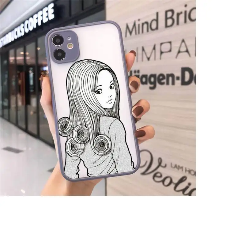 Junji Ito Collection Tees Horro Phone Case Matte Transparent For iPhone 12 Mini 11 Pro XR XS Max 7 8 Plus
Junji Ito Collection Tees Horro Phone Case Matte Transparent For iPhone 12 Mini 11 Pro XR XS Max 7 8 Plus