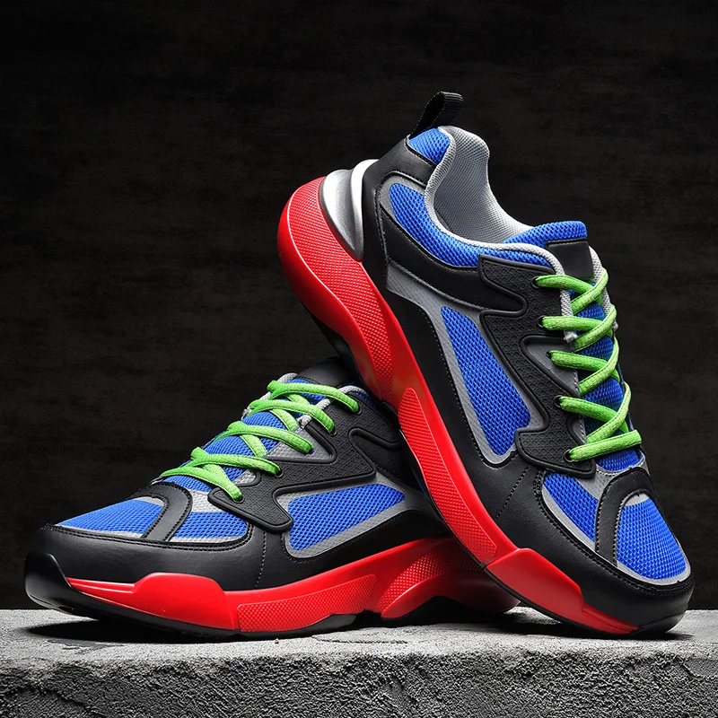 Mens Running Shoes Hard-Wearing Breathable Casual Sport Footwear Fashion Trend Lightweight Lace-Up Walking Sneakers Trainer Male
Mens Running Shoes Hard-Wearing Breathable Casual Sport Footwear Fashion Trend Lightweight Lace-Up Walking Sneakers Trainer Male