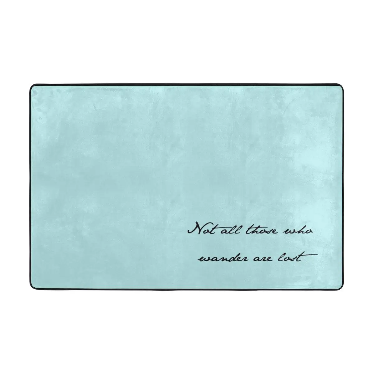 Not All Those Who Wander Doormat Carpet Mat Rug Polyester Non-Slip Floor Decor Bath Bathroom Kitchen Bedroom 60*90
Not All Those Who Wander Doormat Carpet Mat Rug Polyester Non-Slip Floor Decor Bath Bathroom Kitchen Bedroom 60*90
