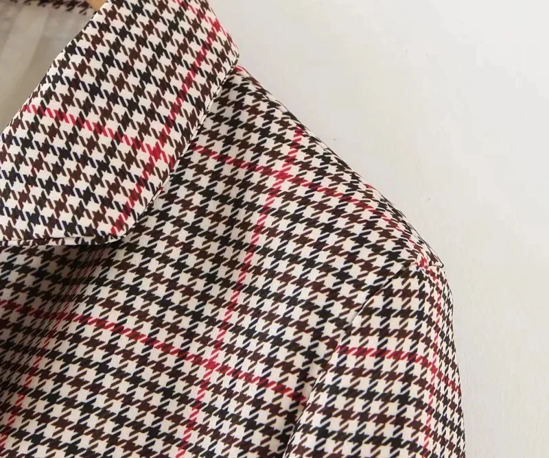 Temperament casual women's suit 2019 Autumn Double-Breasted Plaid Blazer Half skirt suit Casual trousers Three-piece suit
Temperament casual women's suit 2019 Autumn Double-Breasted Plaid Blazer Half skirt suit Casual trousers Three-piece suit