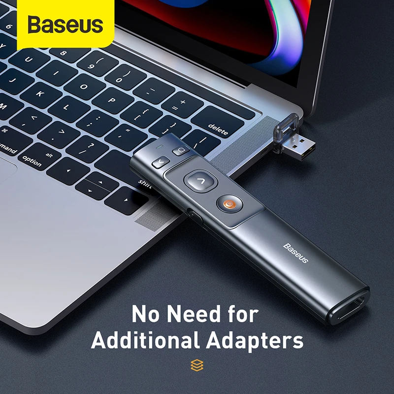 Беспроводная ручка Презентер Baseus 2 4 ГГц USB C|Пульты ДУ| |