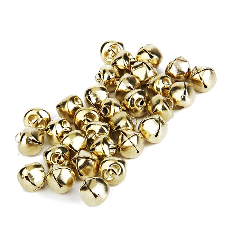 Metal Jingle Bells for Christmas Decoration Jewellery Making Craft 10mm Pack of Approx. 100pcs Golden
Metal Jingle Bells for Christmas Decoration Jewellery Making Craft 10mm Pack of Approx. 100pcs Golden