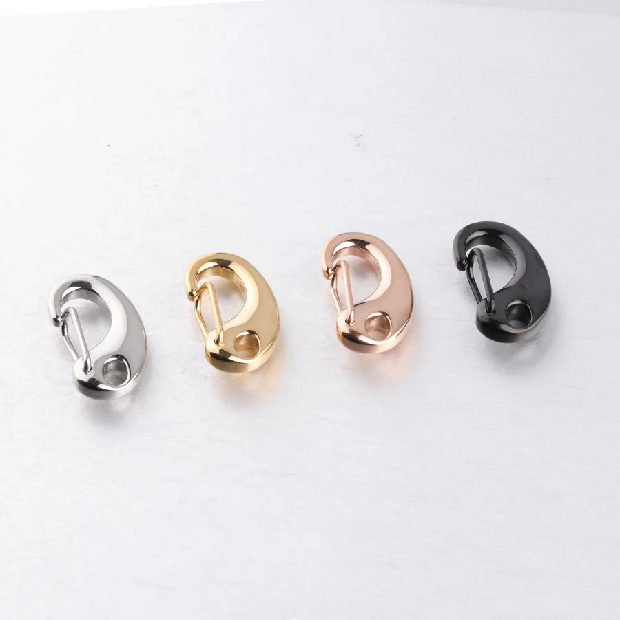 4pcs 17*33mm Chain Spring Keychain Snap Button Gold Stainless Steel Shrimp Bow Buckle Big Lobster Buckle Shrimp Male Connectors
4pcs 17*33mm Chain Spring Keychain Snap Button Gold Stainless Steel Shrimp Bow Buckle Big Lobster Buckle Shrimp Male Connectors