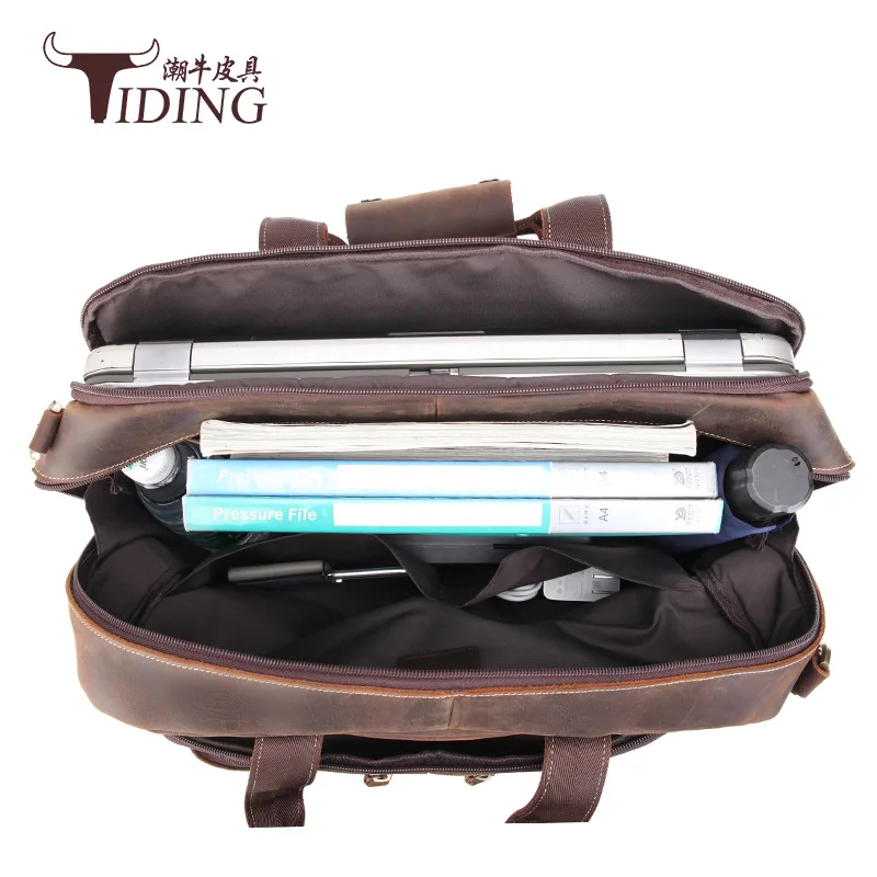 17 Men's Vintage Handbags Real Leather Man Casual Fashion Travel Business Tote Hand Bags Shoulder Crossbody Bag Male
17 Men's Vintage Handbags Real Leather Man Casual Fashion Travel Business Tote Hand Bags Shoulder Crossbody Bag Male