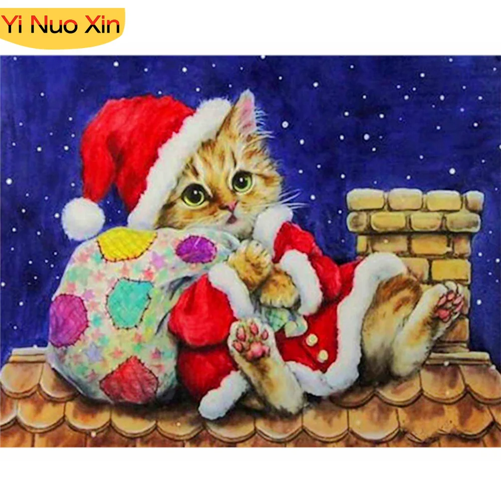 YNX Animal Kitten Full Square Home Decor Gift Cross Stitch Kit Set Diamond Painting Mosaic 5D DIY Diamond Embroidery Christmas
YNX Animal Kitten Full Square Home Decor Gift Cross Stitch Kit Set Diamond Painting Mosaic 5D DIY Diamond Embroidery Christmas