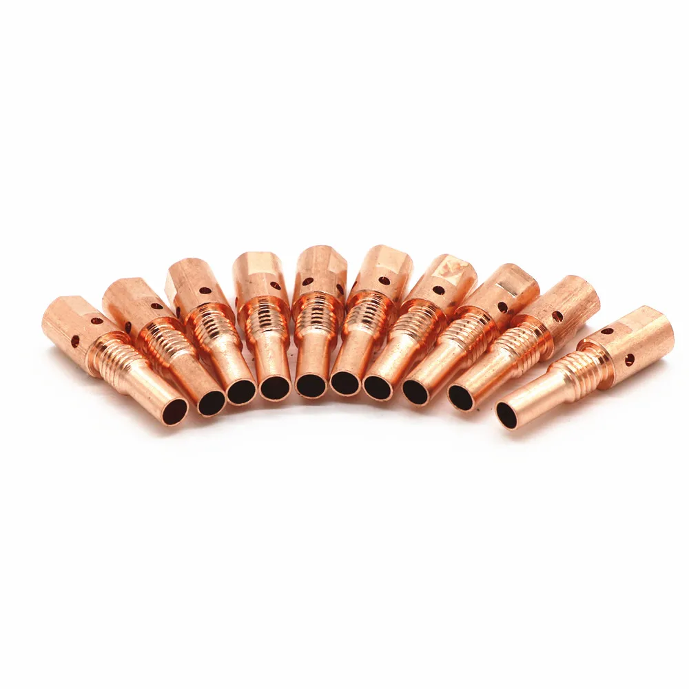 10PCS CO2 Mig Mag welder welding torch 25AK contact tip holder 
10PCS CO2 Mig Mag welder welding torch 25AK contact tip holder