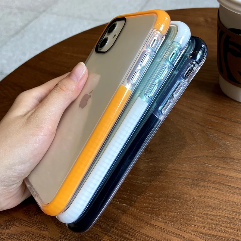 ASTUBIA Soft Two-color TPU Case For iPhone 11 12 Pro Max Mini Full Protector Case For iPhone XR XS MAX X 7 8 PLUS SE2 2020 Cover
ASTUBIA Soft Two-color TPU Case For iPhone 11 12 Pro Max Mini Full Protector Case For iPhone XR XS MAX X 7 8 PLUS SE2 2020 Cover
