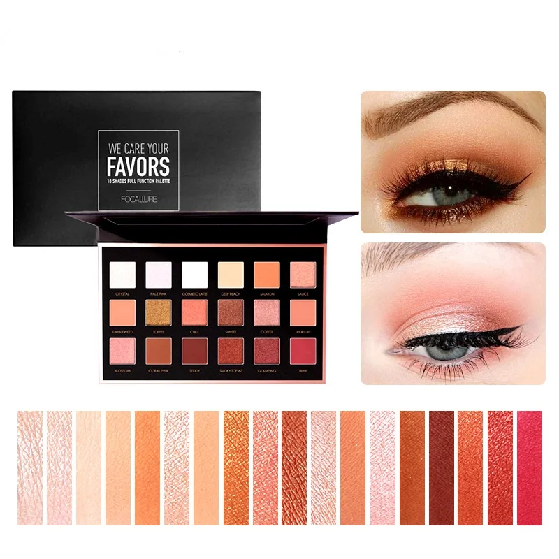 Glitter Matte Eye Shadow 18 Colors Pigment Eye Shadow Palette Waterproof Easy To Wear Shimmer Make Up Eyeshadow Cosmetic
Glitter Matte Eye Shadow 18 Colors Pigment Eye Shadow Palette Waterproof Easy To Wear Shimmer Make Up Eyeshadow Cosmetic