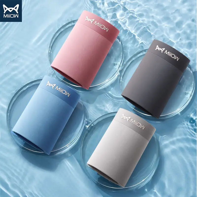 MiiOW Ice silk underwear men's boxer summer ultra-thin men's seamless antibacterial breathable trend personality boxer shorts
MiiOW Ice silk underwear men's boxer summer ultra-thin men's seamless antibacterial breathable trend personality boxer shorts
