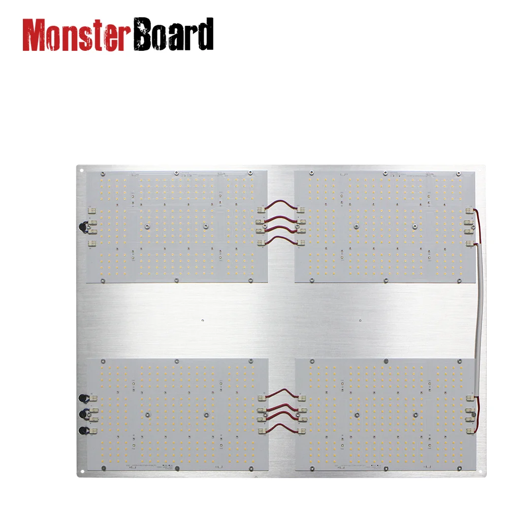 

Geeklight monster board led samsung lm301h with uv ir switches cree 660nm deep red led grow light