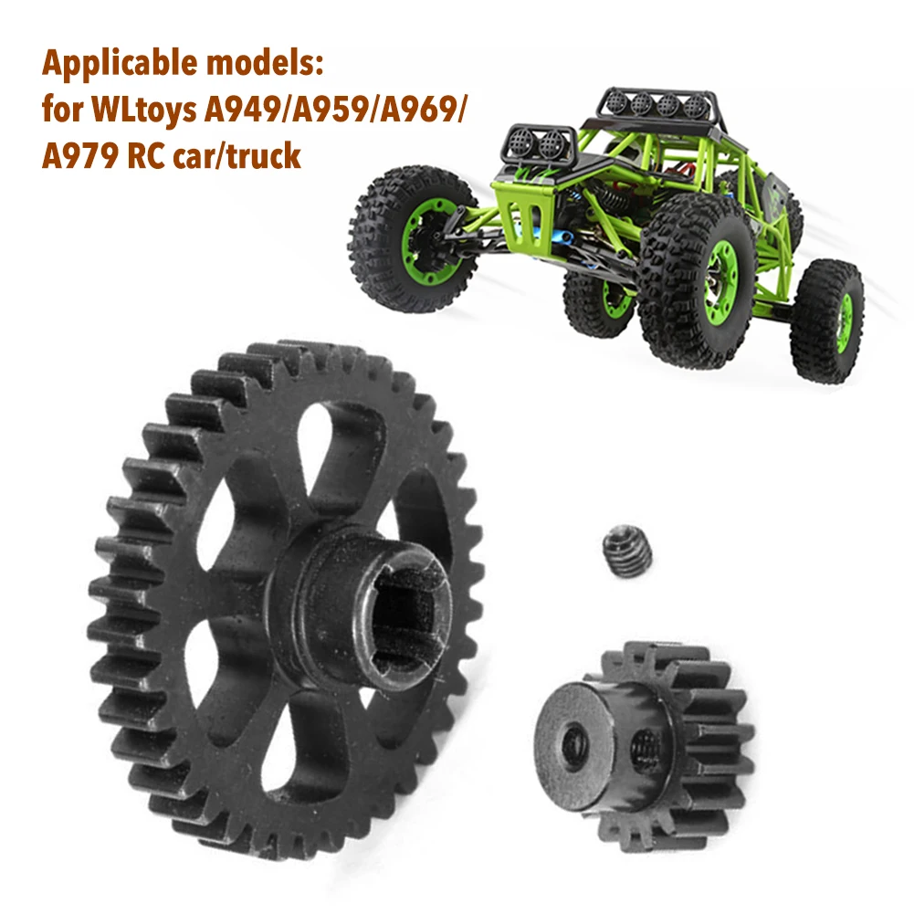 RC Car Motor Gear Metal Reduction Gear Upgraded Spare Parts Vehicle Toy Accessories For WLtoys A949 A959 A969 A979 K929 RC Car
RC Car Motor Gear Metal Reduction Gear Upgraded Spare Parts Vehicle Toy Accessories For WLtoys A949 A959 A969 A979 K929 RC Car