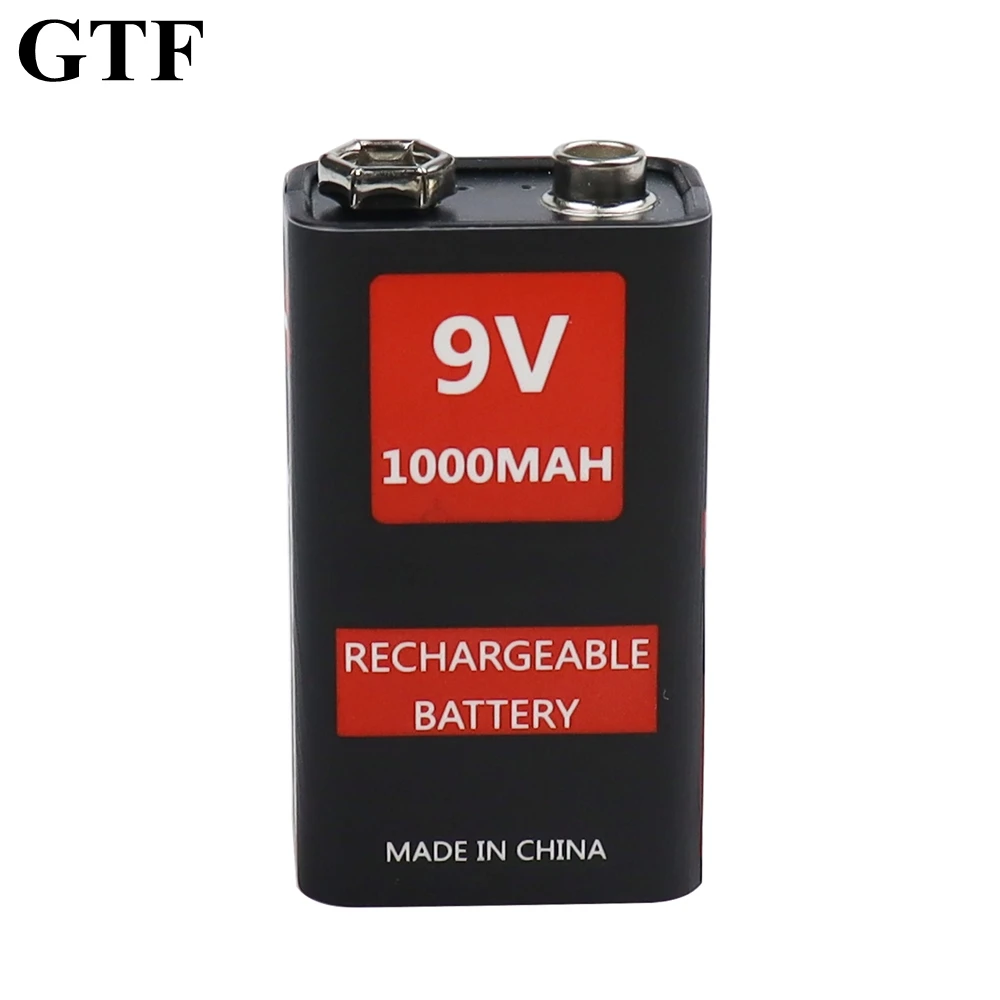 Rechargable lithium battery usb, gtf, 9v, 1000mah, for multi-meter, microphone, toy, remote control, micro-usb
Rechargable lithium battery usb, gtf, 9v, 1000mah, for multi-meter, microphone, toy, remote control, micro-usb