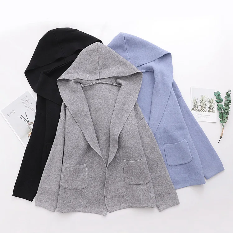 Women Clothes 2019 Autumn and Winter Clothes Women Lazy Wind Double Pocket Cardigan Women Sweater Women Casaco Feminino
Women Clothes 2019 Autumn and Winter Clothes Women Lazy Wind Double Pocket Cardigan Women Sweater Women Casaco Feminino