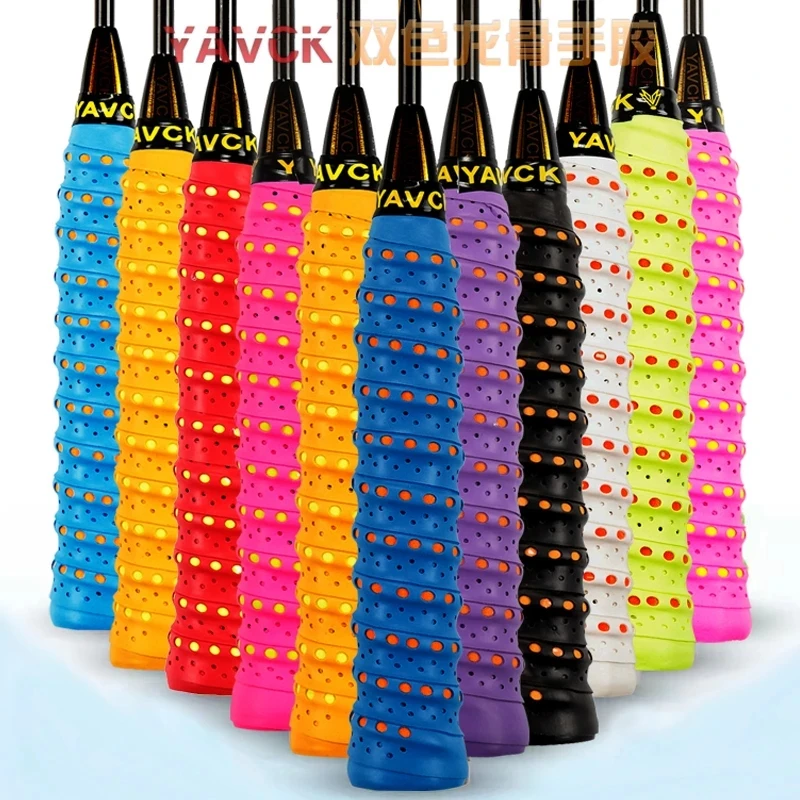 10pcs/pack Practical Double-Color Badminton Anti-slip Over Grip Tennis Overgrips Tape Badminton Racket Grips Sweatband -40
10pcs/pack Practical Double-Color Badminton Anti-slip Over Grip Tennis Overgrips Tape Badminton Racket Grips Sweatband -40