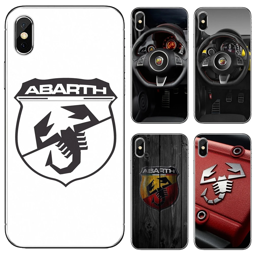 Чехлы для телефонов с логотипом super-car-abarth Samsung Galaxy S7 S8 S9 S10E S20 FE Note 10 20 Edge Lite Plus Ultra |