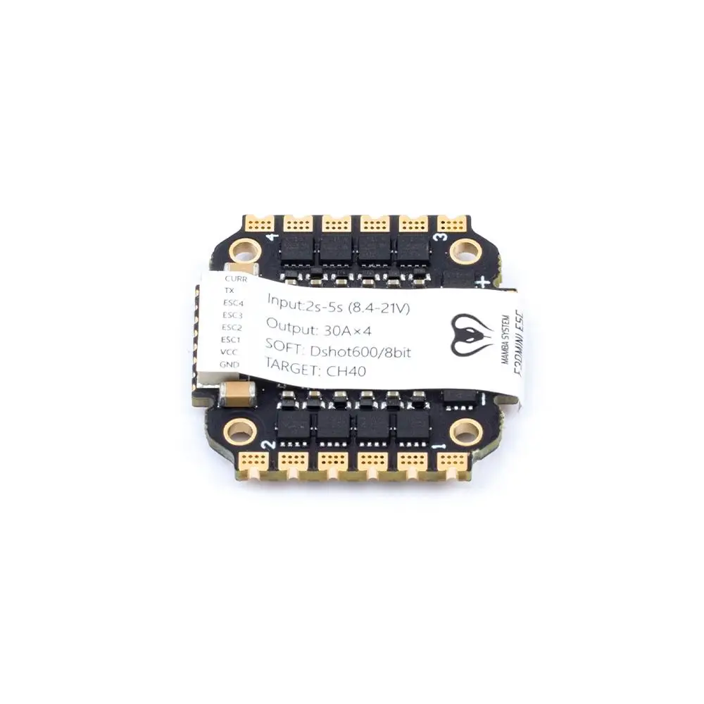 Diatone MAMBA F30MINI 2-45 4in1 BLHELI_S DSHOT600 Brushless ESC for RC FPV Racing Freestyle 4S 5S Drones
Diatone MAMBA F30MINI 2-45 4in1 BLHELI_S DSHOT600 Brushless ESC for RC FPV Racing Freestyle 4S 5S Drones