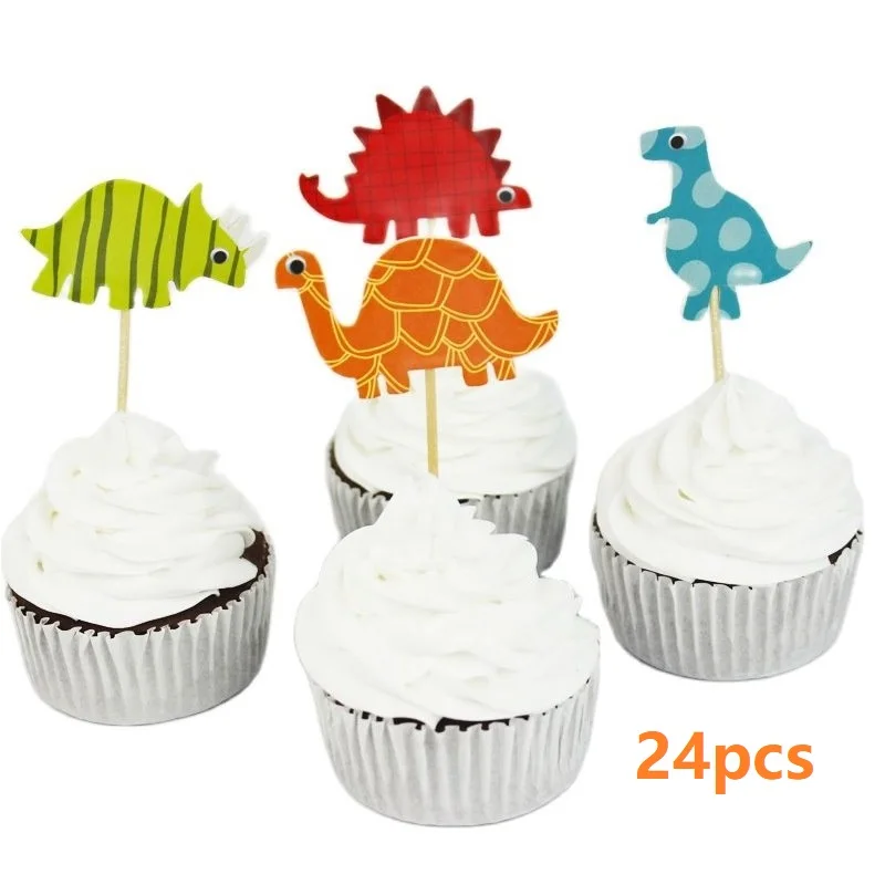 Happy Birthday Cake Toppers Boy's Jungle Dinosaur Party Decoration Personalized Cupcake Topper Supplies Children Christmas Decor
Happy Birthday Cake Toppers Boy's Jungle Dinosaur Party Decoration Personalized Cupcake Topper Supplies Children Christmas Decor