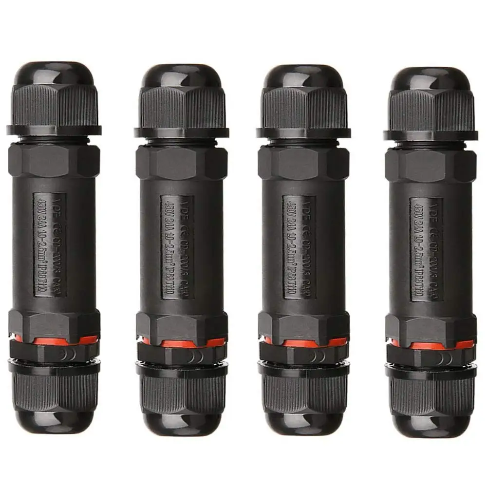 Водонепроницаемая Соединительная коробка наружный кабельный разъем-4-Pack IP68 коннектор внешняя муфта пара
Водонепроницаемая Соединительная коробка наружный кабельный разъем-4-Pack IP68 коннектор внешняя муфта пара