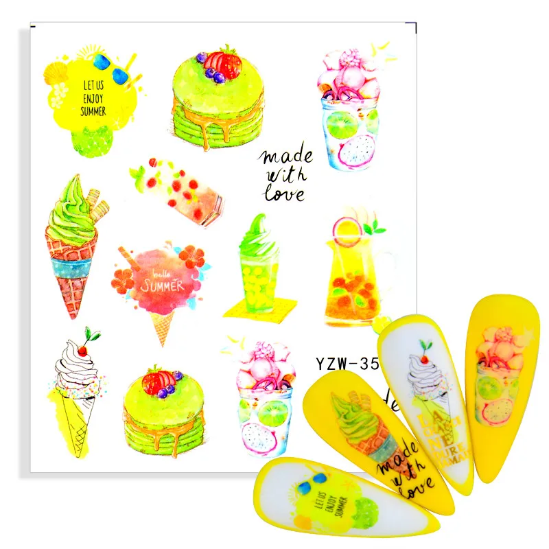 Наклейка для ногтей в виде клубники, мороженого, фруктов, милого торта, питьевой бабочки, цветов, водные переводки, летние праздничные украш...
Наклейка для ногтей в виде клубники, мороженого, фруктов, милого торта, питьевой бабочки, цветов, водные переводки, летние праздничные украш...