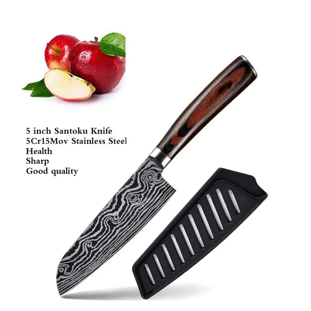 Kitchen Knives Damascus Knife Sharpener Knife Meat Knife Hunting Knife Multipurpose Knife Japanese Chef Knife Laser Slicing
Kitchen Knives Damascus Knife Sharpener Knife Meat Knife Hunting Knife Multipurpose Knife Japanese Chef Knife Laser Slicing