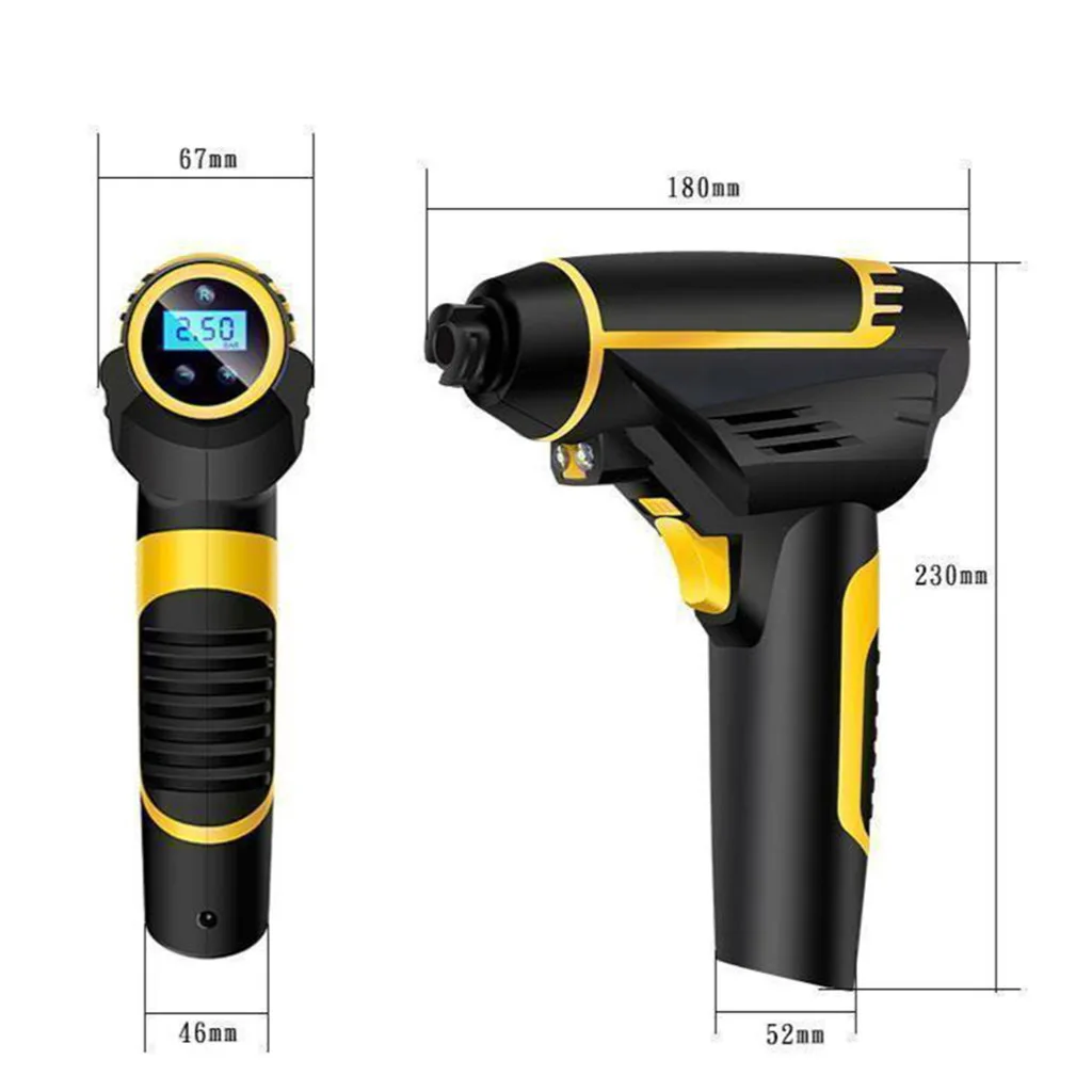Vehicle-mounted Universal Power Supply Hand-held Compression Car Air Pump 
Vehicle-mounted Universal Power Supply Hand-held Compression Car Air Pump