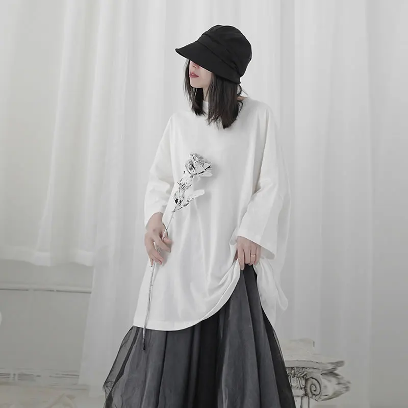 XITAO Yamamoto Style Solid Tee Loose Short Sleeve Personality Sense of Design Niche Summer Fashion New T Shirt Women DMY4515
XITAO Yamamoto Style Solid Tee Loose Short Sleeve Personality Sense of Design Niche Summer Fashion New T Shirt Women DMY4515