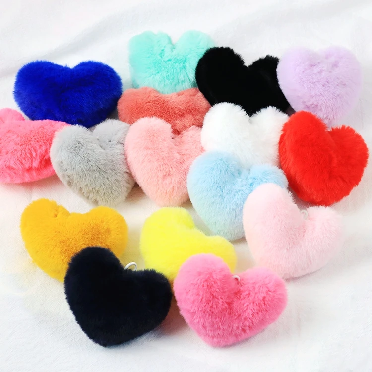3pcs Candy Color Heart Shaped Pendant Crafts Accessories Plush Love Heart Pompom Ball Keychain Home Decor Handmade Diy Supplies
3pcs Candy Color Heart Shaped Pendant Crafts Accessories Plush Love Heart Pompom Ball Keychain Home Decor Handmade Diy Supplies