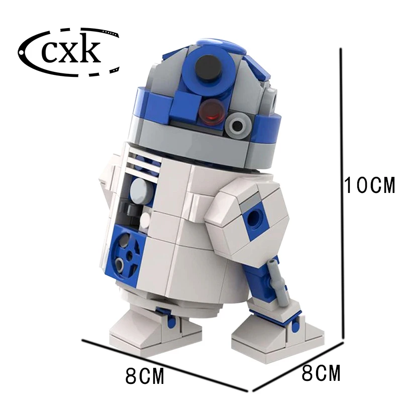 High-Tech Action Figure R2-D2 Robot Bricks Star Movie Creative Ideal Educational Model Building Blocks Diy Toy For Children Gift
High-Tech Action Figure R2-D2 Robot Bricks Star Movie Creative Ideal Educational Model Building Blocks Diy Toy For Children Gift