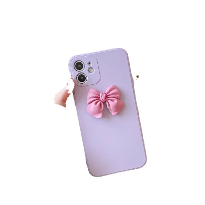 INS Korea Cute 3D Colors Bow Liquid Soft Silicone phone Case For iphone 7 8 Puls X XR XS 11 12 pro Max Lovely female soft cover
INS Korea Cute 3D Colors Bow Liquid Soft Silicone phone Case For iphone 7 8 Puls X XR XS 11 12 pro Max Lovely female soft cover