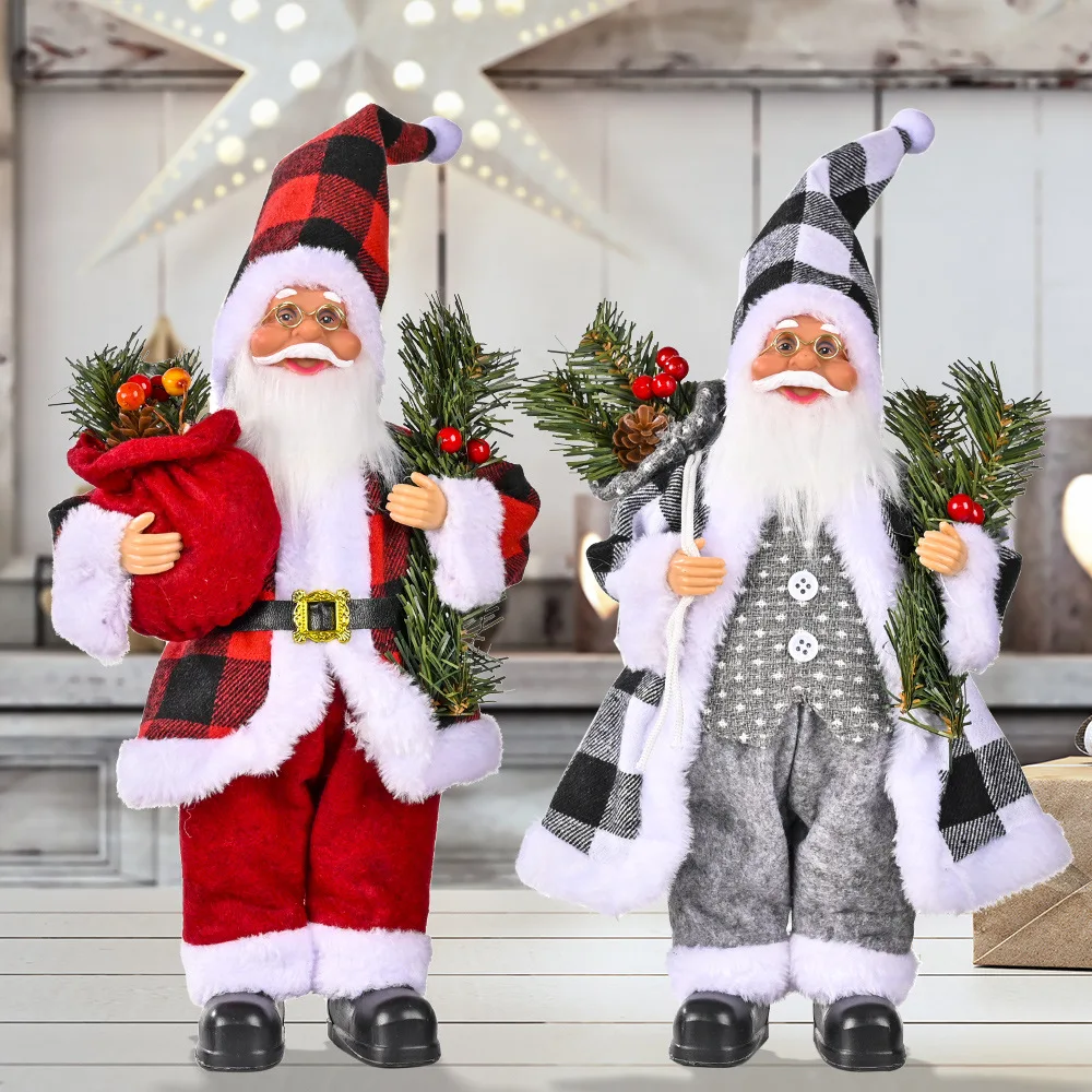 Christmas Decorations Christmas Resin Old Man Ornaments Christmas Plaid Cloth Sitting Posture Old Man Ornaments DIY Home Decor
Christmas Decorations Christmas Resin Old Man Ornaments Christmas Plaid Cloth Sitting Posture Old Man Ornaments DIY Home Decor