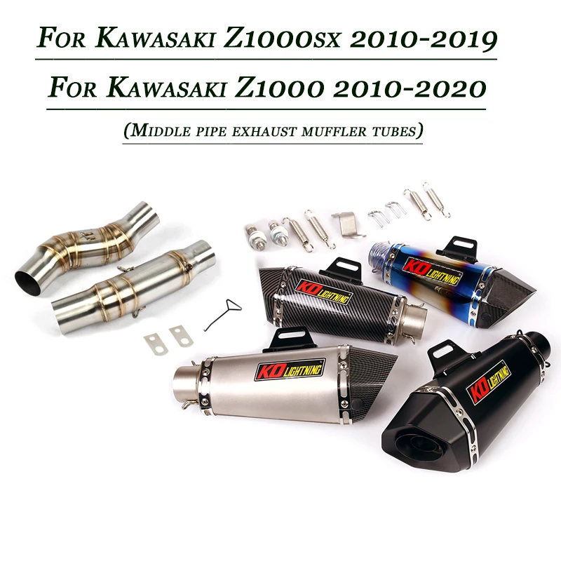 For Kawasaki Z1000 Z1000SX Middle Pipe Tail Exhaust Muffler Tubes Motorcycle Set System Lossless installation Stainless Vent
For Kawasaki Z1000 Z1000SX Middle Pipe Tail Exhaust Muffler Tubes Motorcycle Set System Lossless installation Stainless Vent