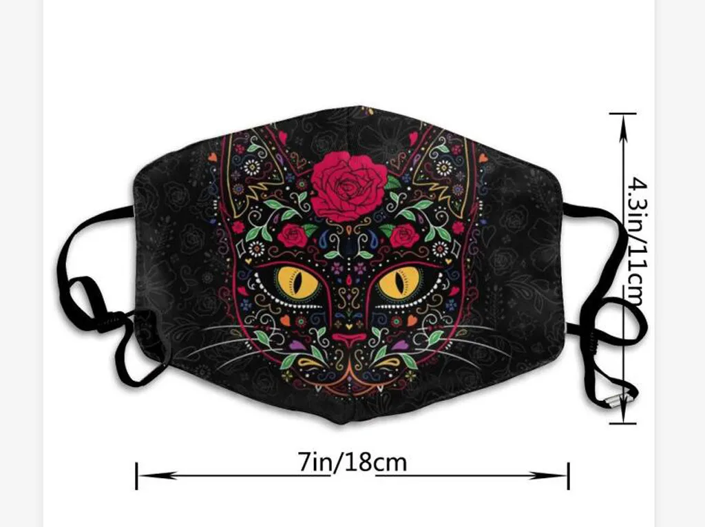 3/3/5pc Adult Masker Black Cat Print Mascarillas Reusable Face-masks Fashion Adjustable Mondkapjes Wasbaar Halloween Cosplay
3/3/5pc Adult Masker Black Cat Print Mascarillas Reusable Face-masks Fashion Adjustable Mondkapjes Wasbaar Halloween Cosplay