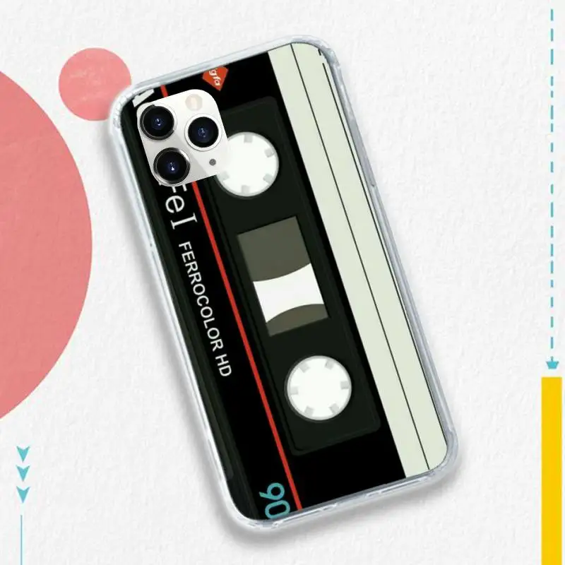 Classical Cassette Tape shell Phone Case for iPhone 11 12 pro XS MAX 8 7 6 6S Plus X 5S SE 2020 XR
Classical Cassette Tape shell Phone Case for iPhone 11 12 pro XS MAX 8 7 6 6S Plus X 5S SE 2020 XR