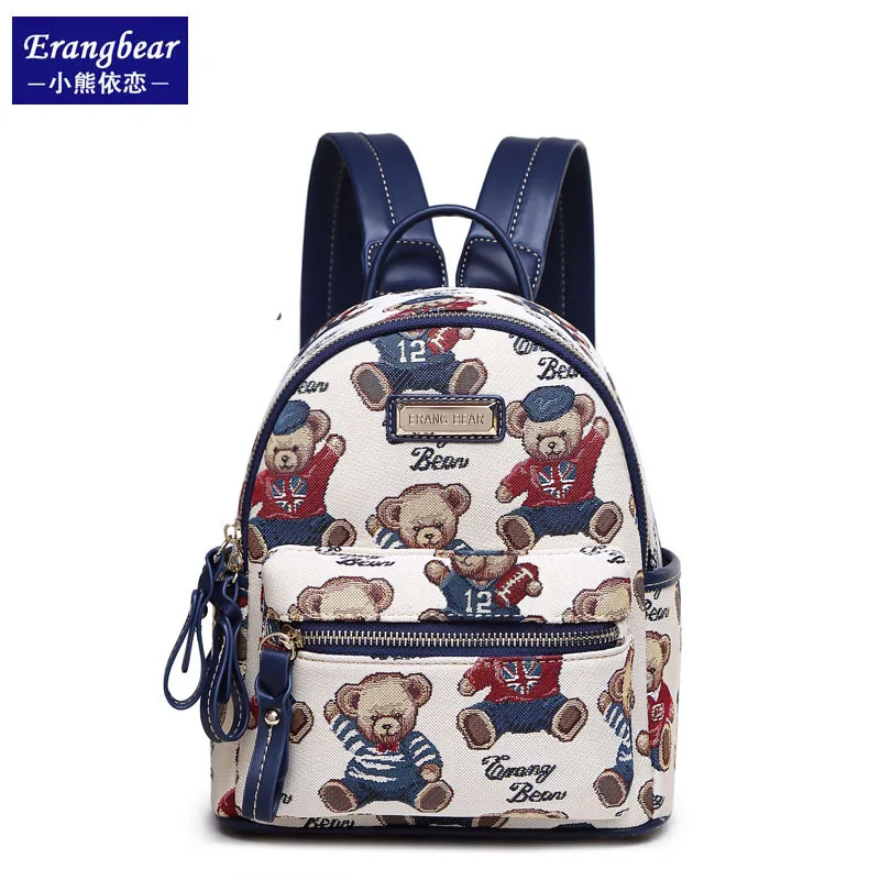 Classic bear female bag jacquard fabric backpack mini bag ladies bag small backpack backpack for women fashion backpack
Classic bear female bag jacquard fabric backpack mini bag ladies bag small backpack backpack for women fashion backpack