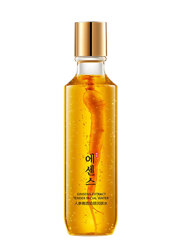 Moisturizing whitening anti-wrinkle lifting, firming, brightening, shrinking pores, facial nourishing ginseng lotion toner 150ML
Moisturizing whitening anti-wrinkle lifting, firming, brightening, shrinking pores, facial nourishing ginseng lotion toner 150ML
