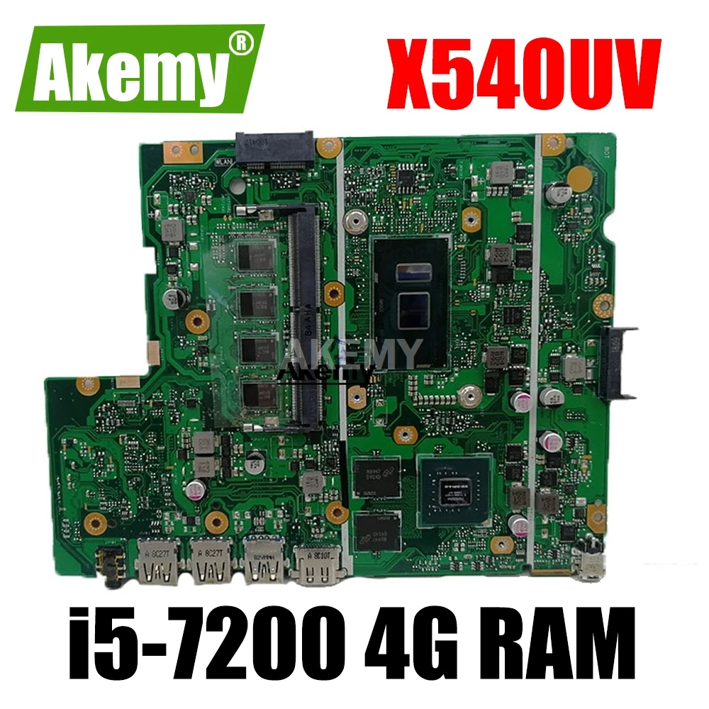 X540UV материнская плата для ноутбука For For For Asus X540U X540UB X540UBR X540UV материнская плата i5-7200 4G RAM 
X540UV материнская плата для ноутбука For For For Asus X540U X540UB X540UBR X540UV материнская плата i5-7200 4G RAM