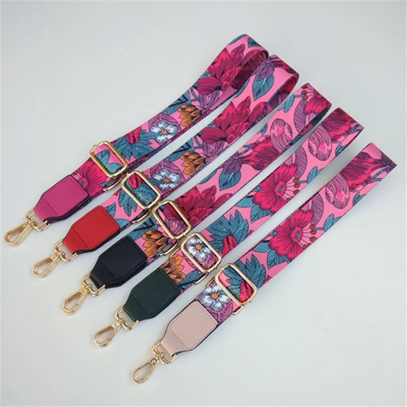 Adjustable Wide Shoulder Strap Bag Handle 125-130cm Flower Printing DIY Replacement Bag Belt Strap Bag Parts Bag Accessories Hot
Adjustable Wide Shoulder Strap Bag Handle 125-130cm Flower Printing DIY Replacement Bag Belt Strap Bag Parts Bag Accessories Hot