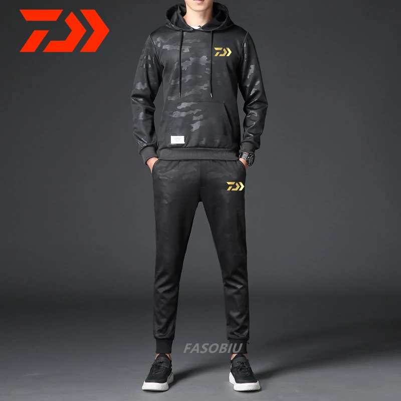 Daiwa Fishing Suit Outdoor Casual Sport Clothes Men's Professional Clothing Cotton Two Piece Sweatshirt Pants Fishing
Daiwa Fishing Suit Outdoor Casual Sport Clothes Men's Professional Clothing Cotton Two Piece Sweatshirt Pants Fishing