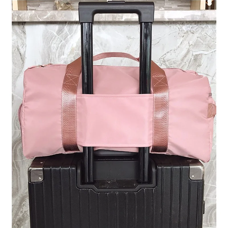 Waterproof Oxford Cloth Luggages Handbag Shoulder Bag Traveling Bag Separation Sport Fitness Bag
Waterproof Oxford Cloth Luggages Handbag Shoulder Bag Traveling Bag Separation Sport Fitness Bag