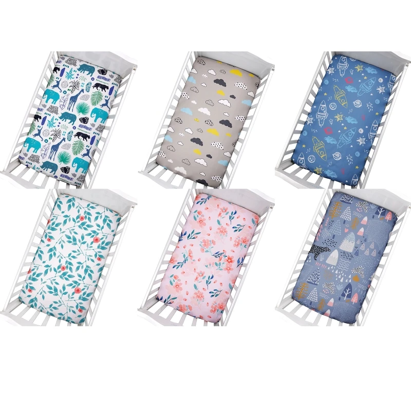 2022 New Baby Fitted Sheet Newborn Cotton Soft Crib Bed Sheet Children Mattress Cover Protector Cartoon Printed Cot Cover
2022 New Baby Fitted Sheet Newborn Cotton Soft Crib Bed Sheet Children Mattress Cover Protector Cartoon Printed Cot Cover