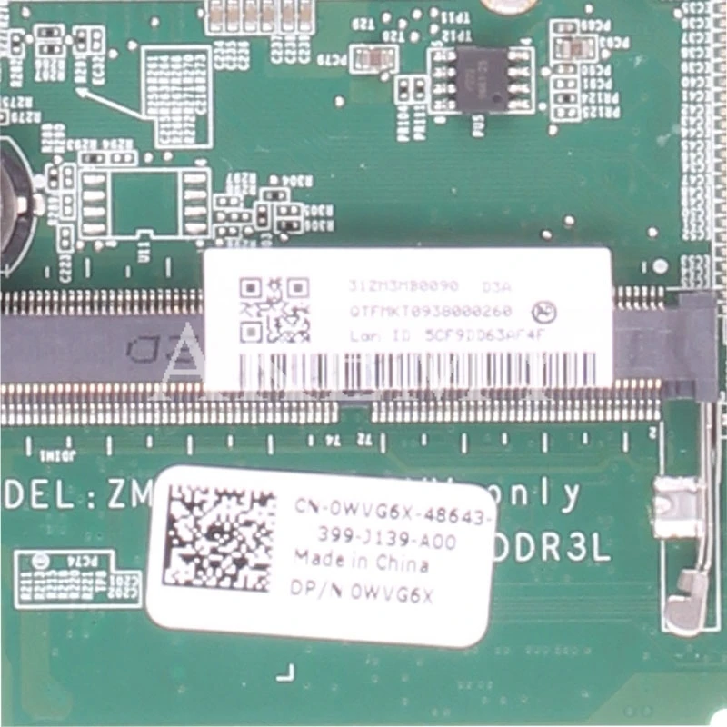 Akemy 0RTRXW CN-0RTRXW DA0ZM3MB8C0 For DELL 3137 3043 3152 3157 laptop motherboard P-3556U tested
Akemy 0RTRXW CN-0RTRXW DA0ZM3MB8C0 For DELL 3137 3043 3152 3157 laptop motherboard P-3556U tested