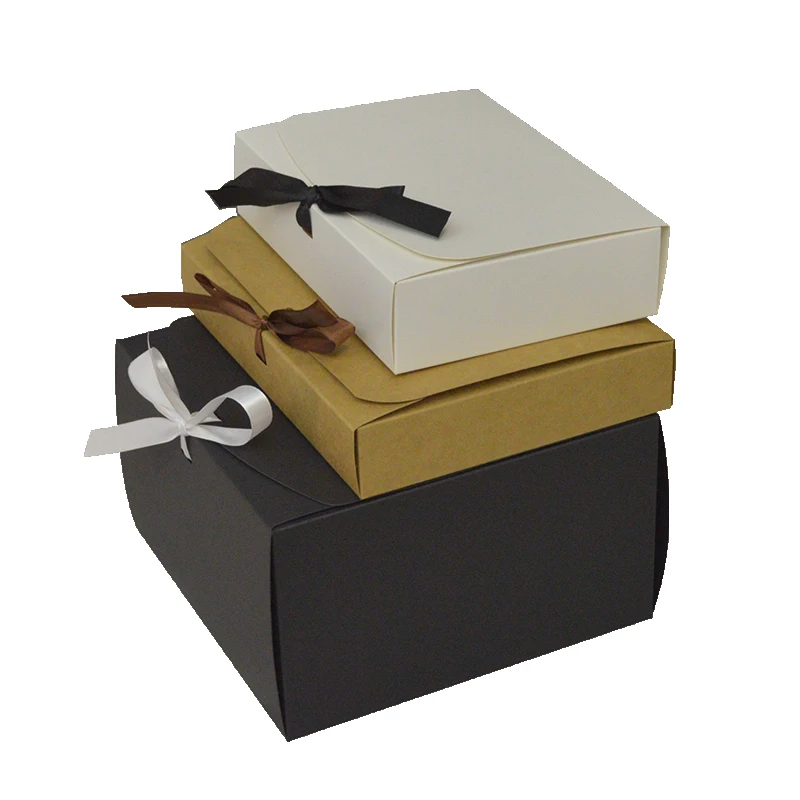 10pcs Large Paper Gift Box Packaging With Ribbon White Black Kraft Handmade Diy Big Packing With Logo Wholesale Dropshipping
10pcs Large Paper Gift Box Packaging With Ribbon White Black Kraft Handmade Diy Big Packing With Logo Wholesale Dropshipping