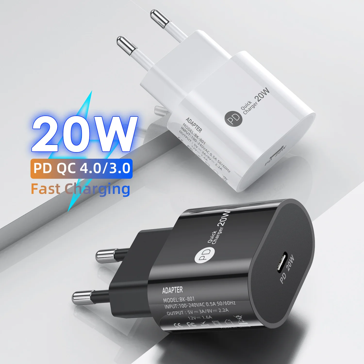 Быстрое зарядное устройство для iPhone13 PD20W, 9 В-2 А, интерфейс Type-c, быстрая зарядка для iPhone13, 12, аксессуары
Быстрое зарядное устройство для iPhone13 PD20W, 9 В-2 А, интерфейс Type-c, быстрая зарядка для iPhone13, 12, аксессуары