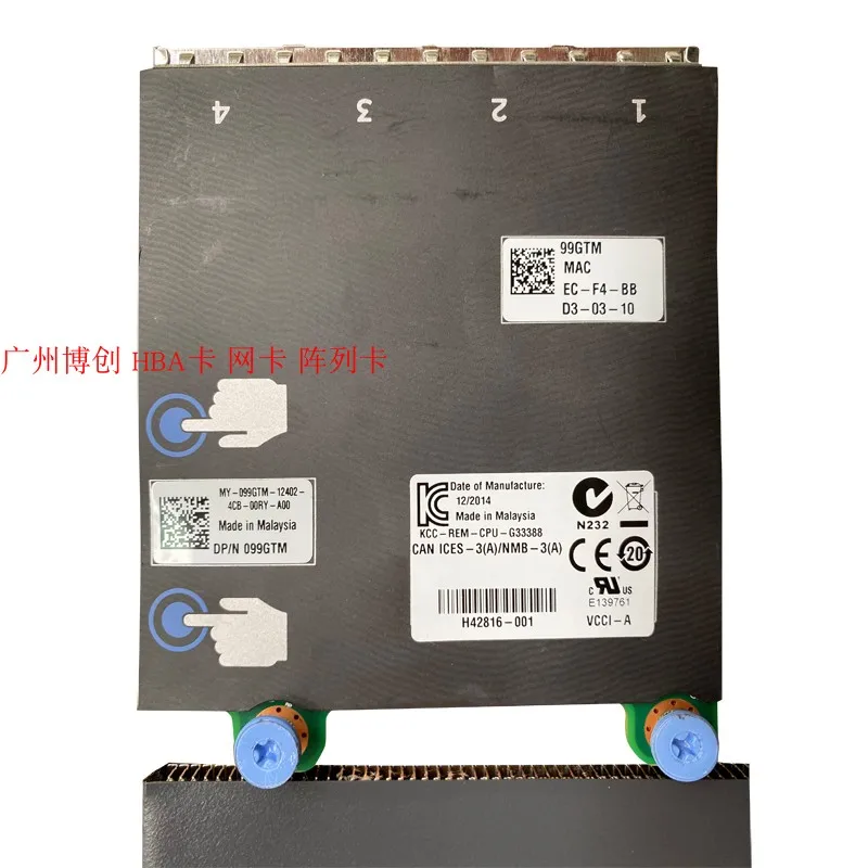 For Intel I350/X540 Dual Gigabit Gigabit Electric Port Server Network Card DELL R720 R620 99GTM
For Intel I350/X540 Dual Gigabit Gigabit Electric Port Server Network Card DELL R720 R620 99GTM