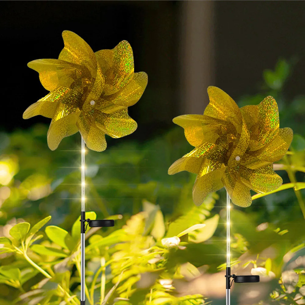 2 шт., водонепроницаемые садовые светильники на солнечной батарее 
2 шт., водонепроницаемые садовые светильники на солнечной батарее