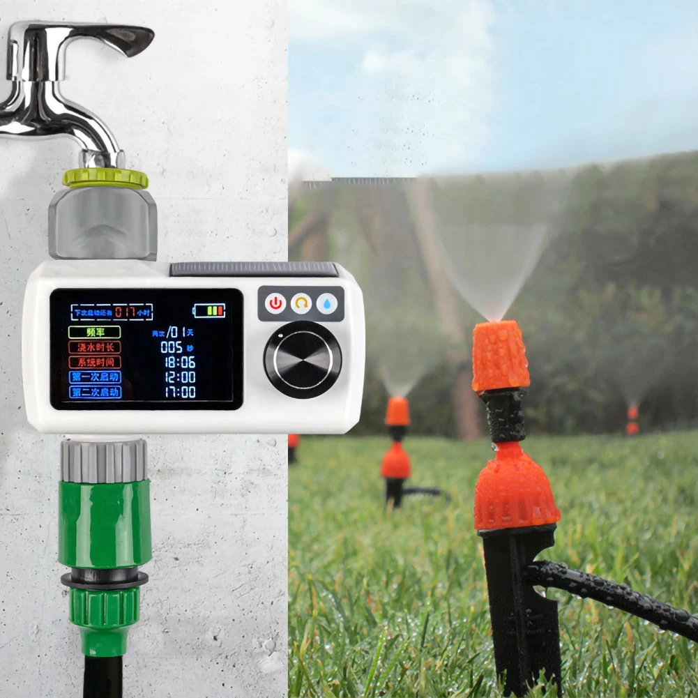 Automatic Electronic Irrigation Controllers Solar Power Water Timer LCD Garden Watering Home Digital Intelligence Watering Syste
Automatic Electronic Irrigation Controllers Solar Power Water Timer LCD Garden Watering Home Digital Intelligence Watering Syste