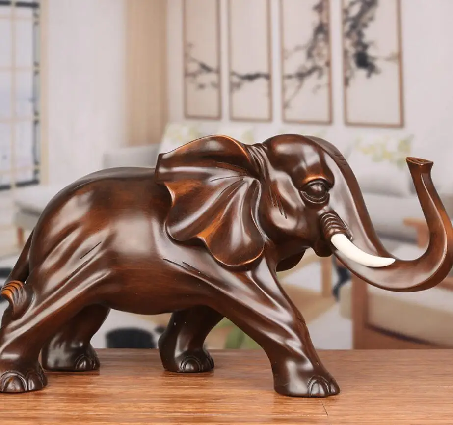 Handmade Resin Elephant Ornament Modern art sculpture for Home Living Room Office Animal Statue High Quality Ornaments Gift
Handmade Resin Elephant Ornament Modern art sculpture for Home Living Room Office Animal Statue High Quality Ornaments Gift
