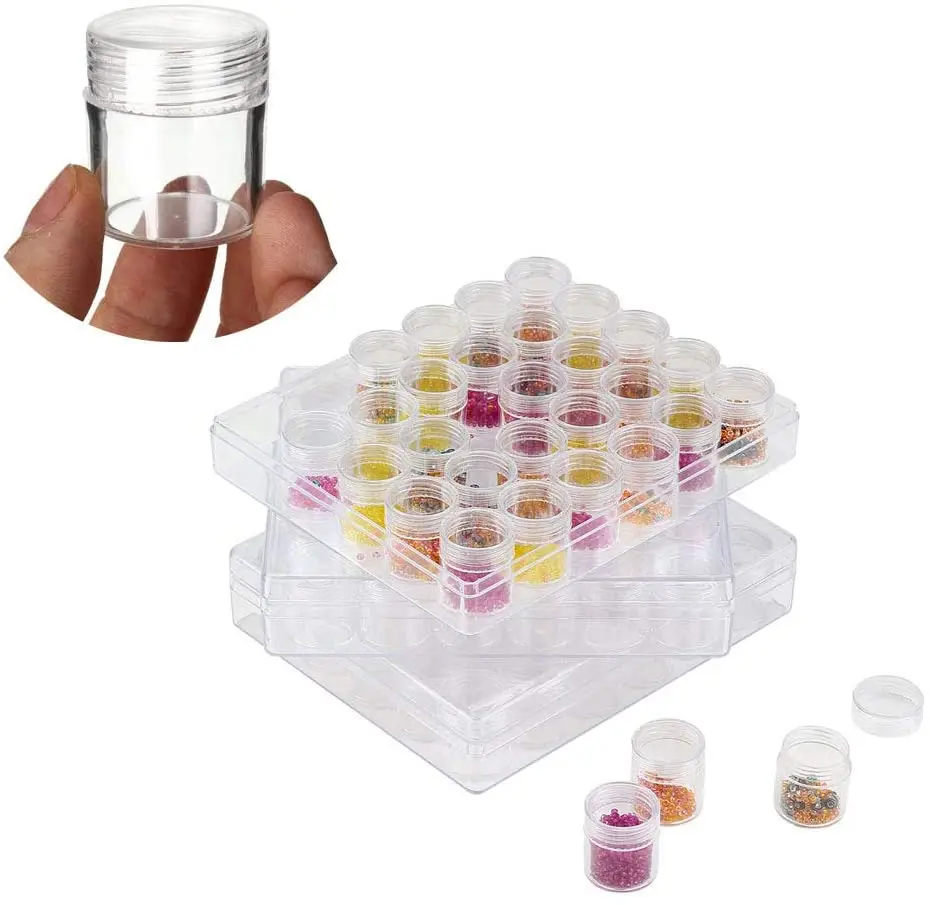 Прозрачный пластиковый контейнер для бусин с 30 емкостями для хранения бутылок с крышкой вышивка алмазами картина прозрачный аксессуар
Прозрачный пластиковый контейнер для бусин с 30 емкостями для хранения бутылок с крышкой вышивка алмазами картина прозрачный аксессуар